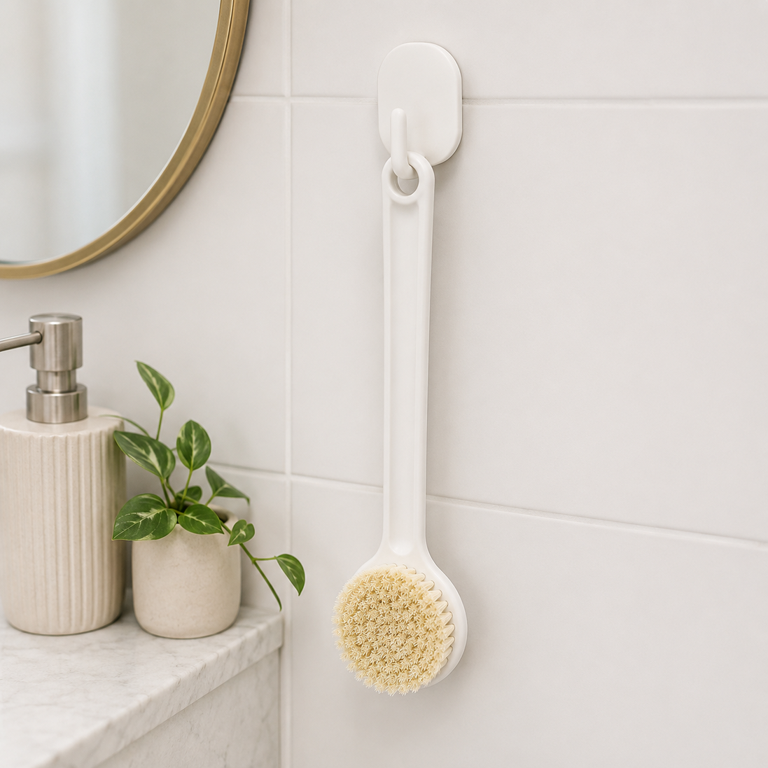 Soft Bristle Body Brush bristles