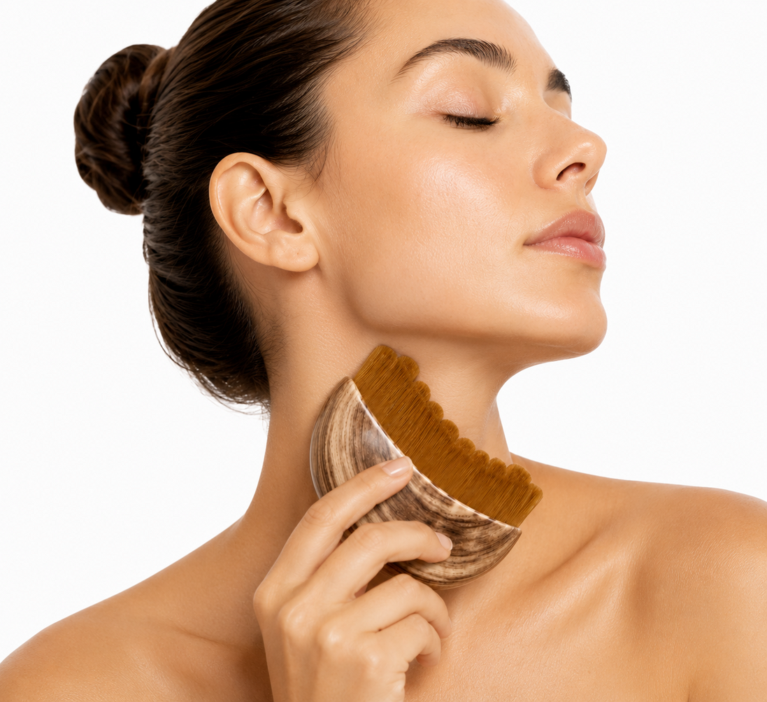 Sculpting Facial Ritual Comb serum channel