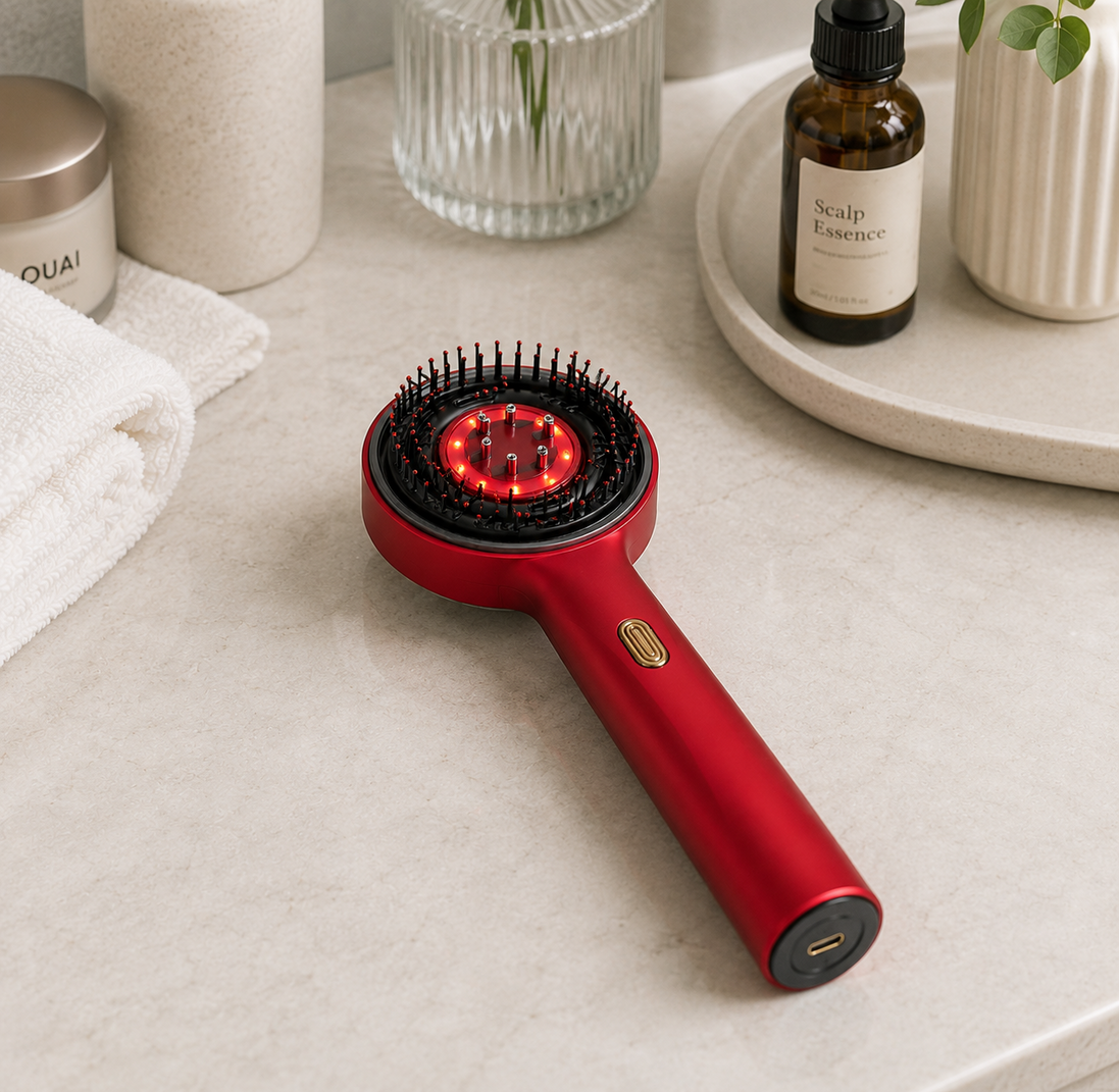 Electric Scalp Massager detail